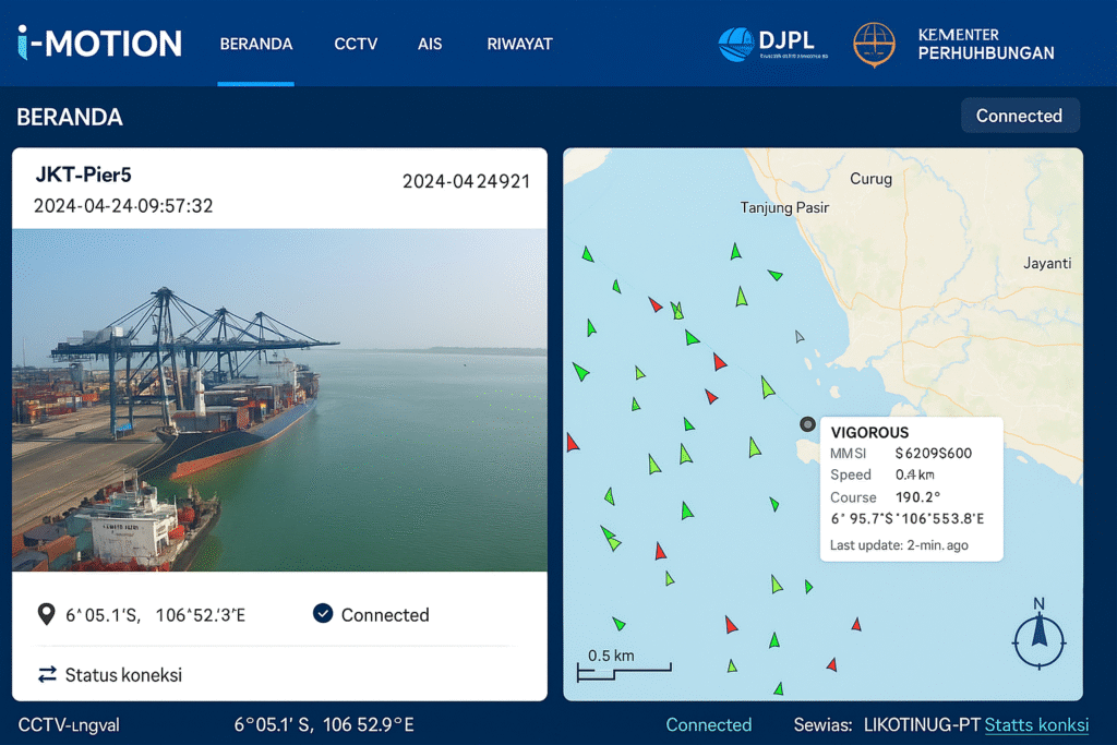 sistem cctv pelabuhan