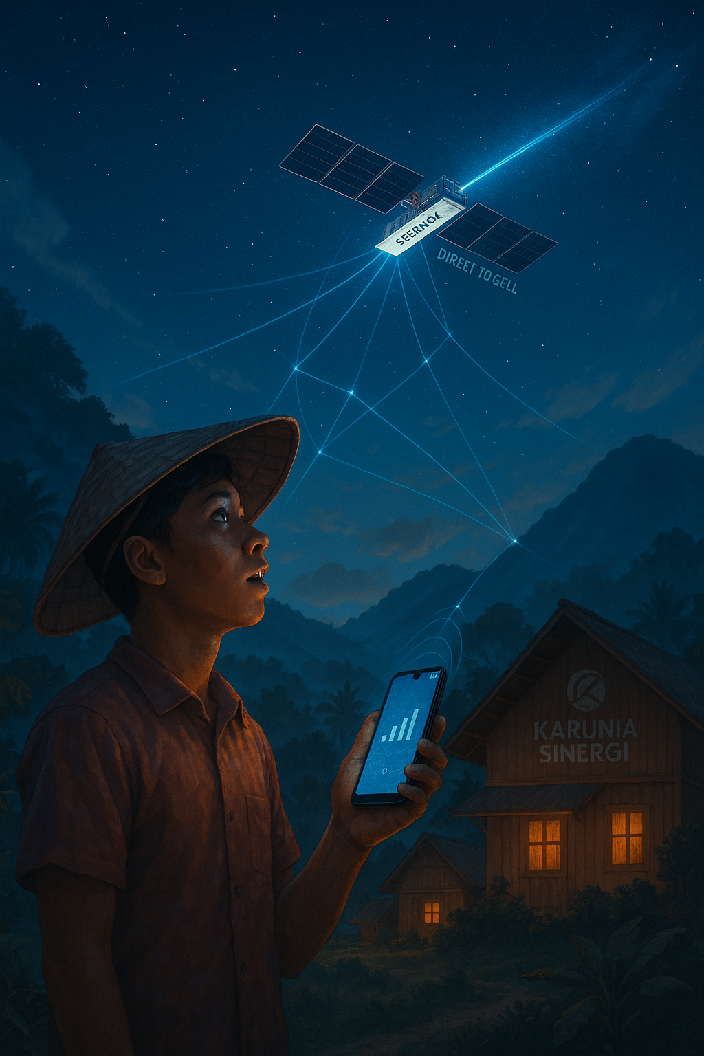 Direct to Cell Starlink di Indonesia: Solusi Internet Tanpa BTS