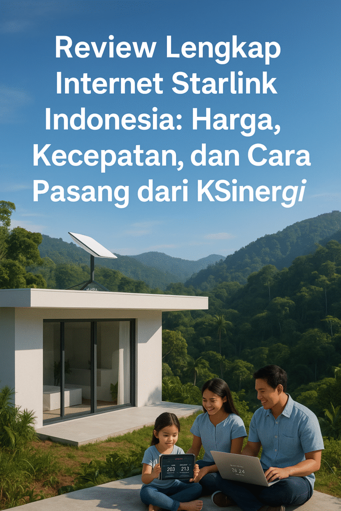 review lengkap internet starlink indonesia