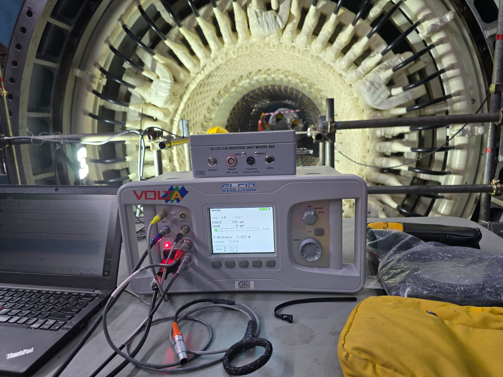 Turbine Generator Overhaul Services Elcid Test Meter