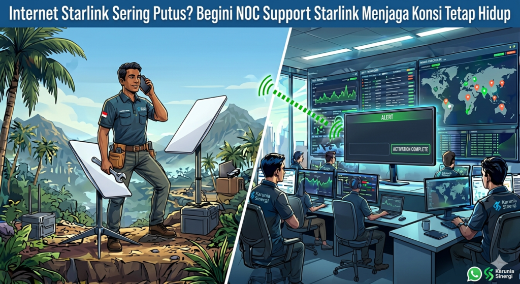 noc starlink support